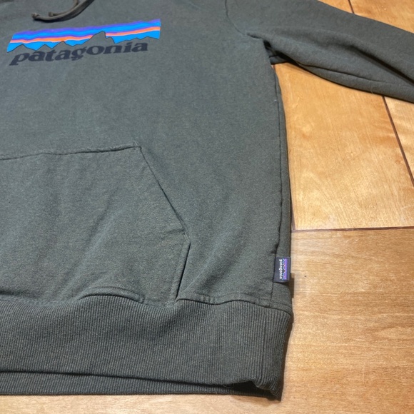 Patagonia P-6 Logo Uprisal Hoody Cascade Green Large - Picture 4 of 16